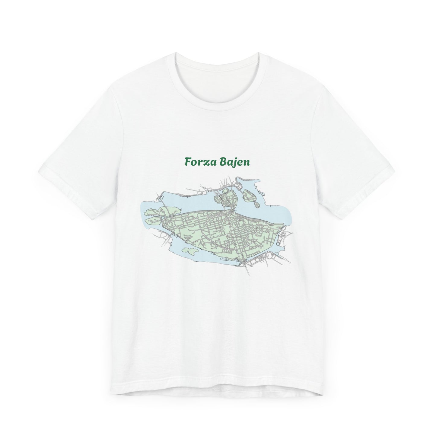 Vit "Forza Bajen" T-shirt